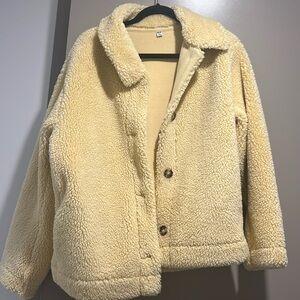 Uniqlo shearling jacket